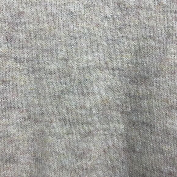 Lane Bryant Cowl Neck Tunic Striped Sweater Size 1X Oatmeal Cream Cranberry Knit - Picture 11 of 14